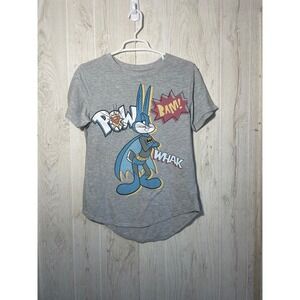 Junior Womens Size l‎ (11-13) Bugs Bunny Lola Mash Up Tshirt Top NWT